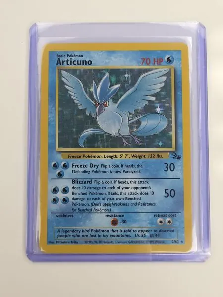 Articuno sleeved front