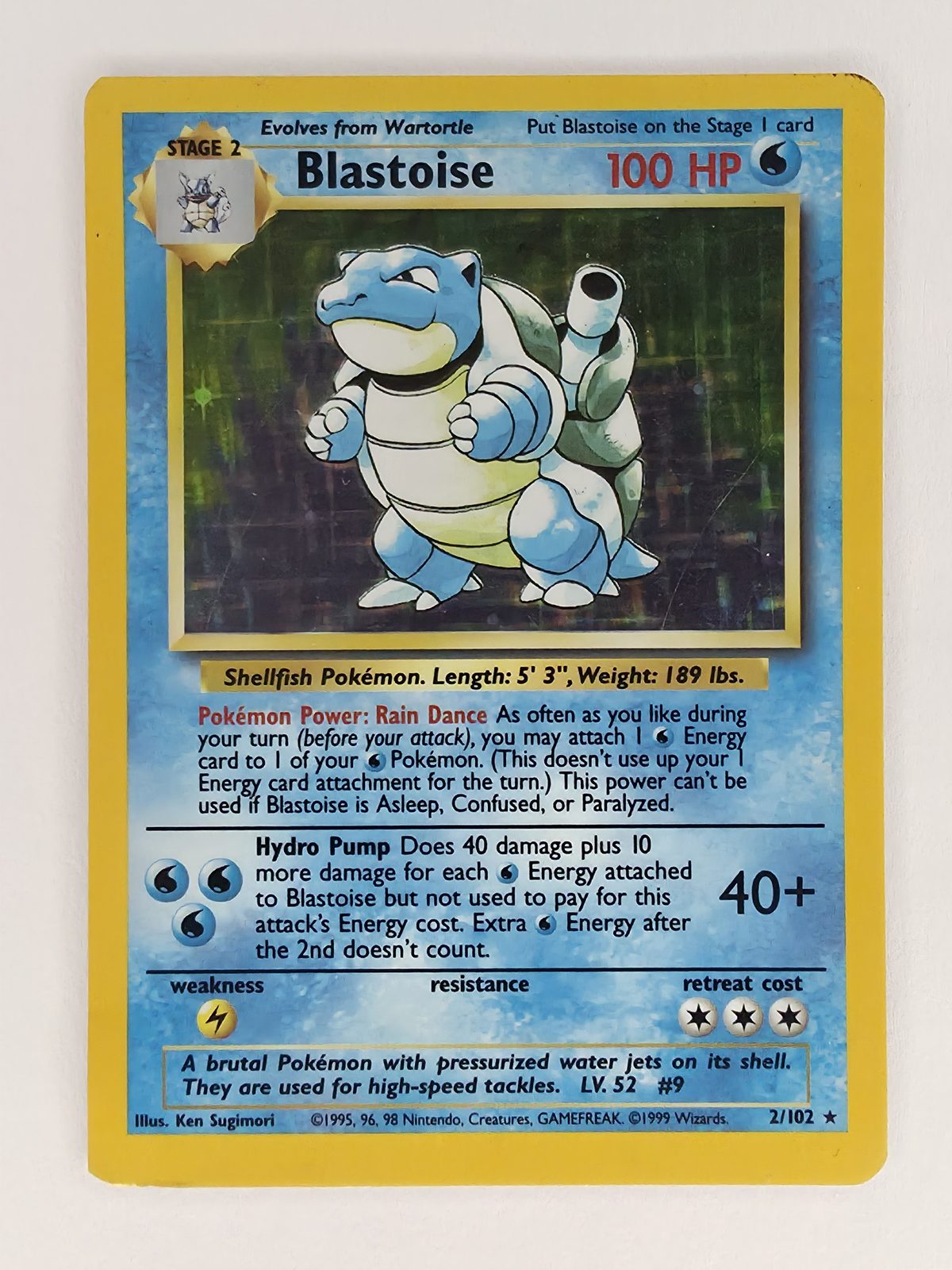 Blastoise front