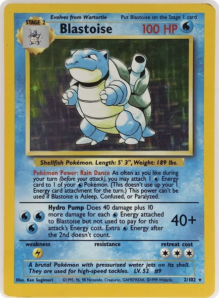 Blastoise front