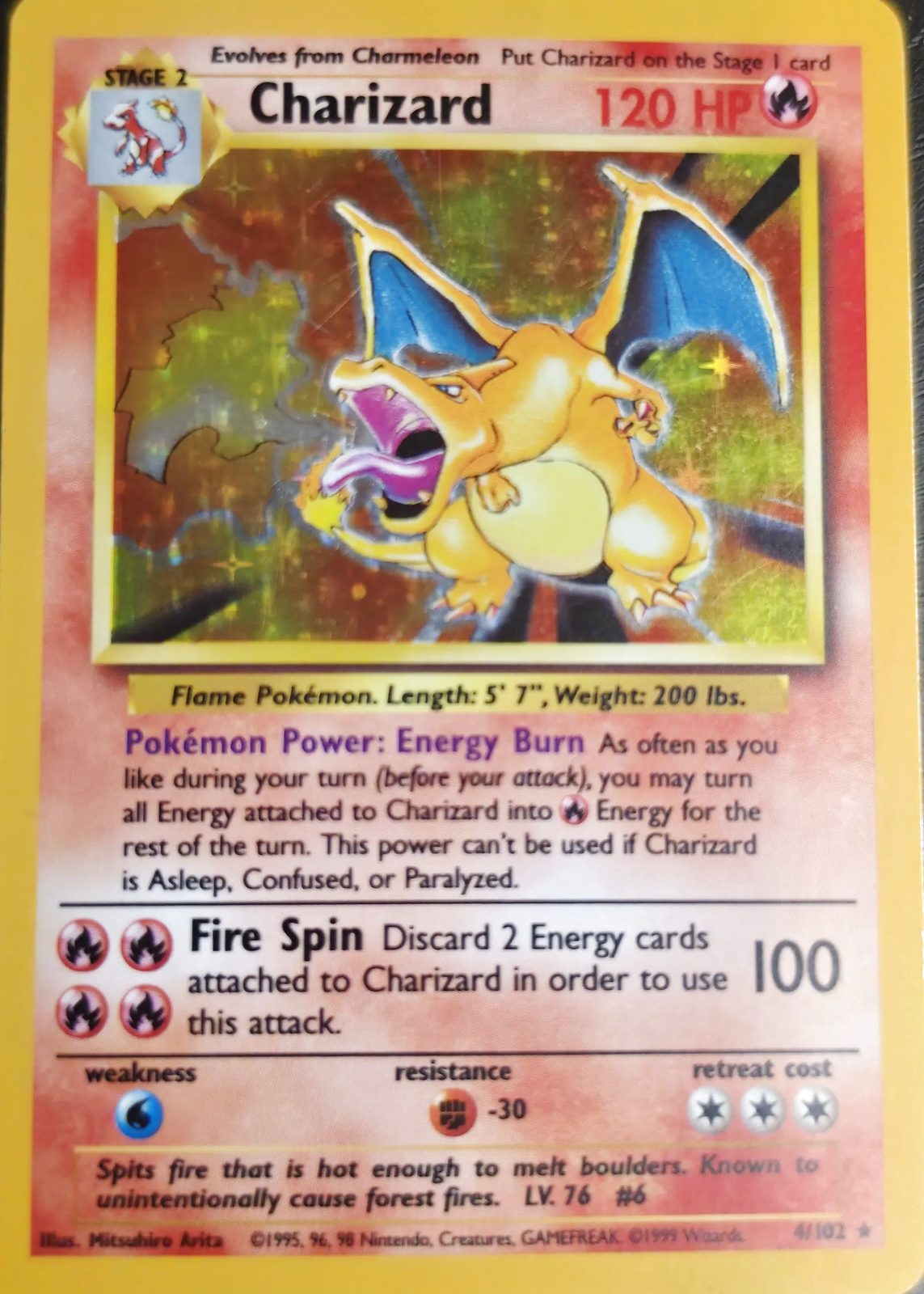 Charizard front