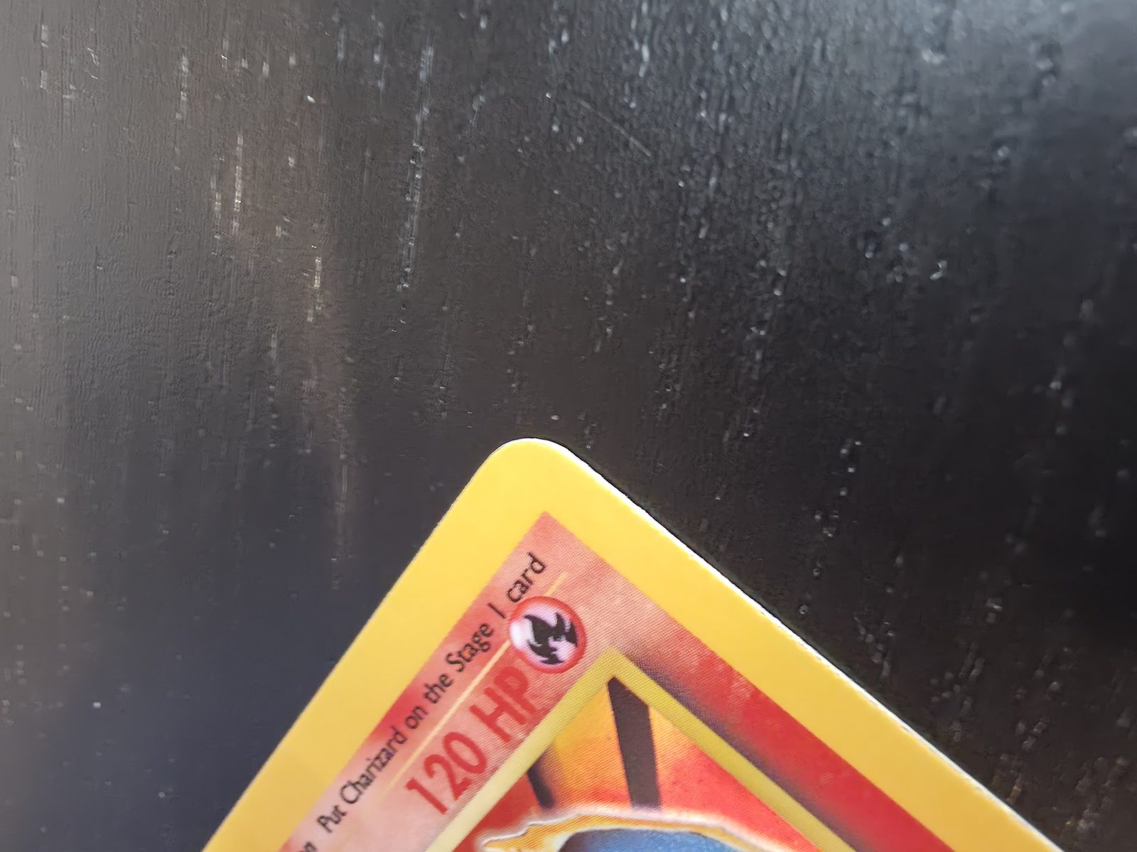 Charizard front corner close-up