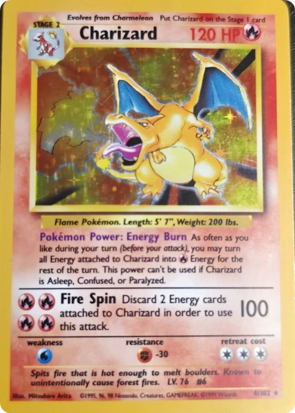 Charizard front