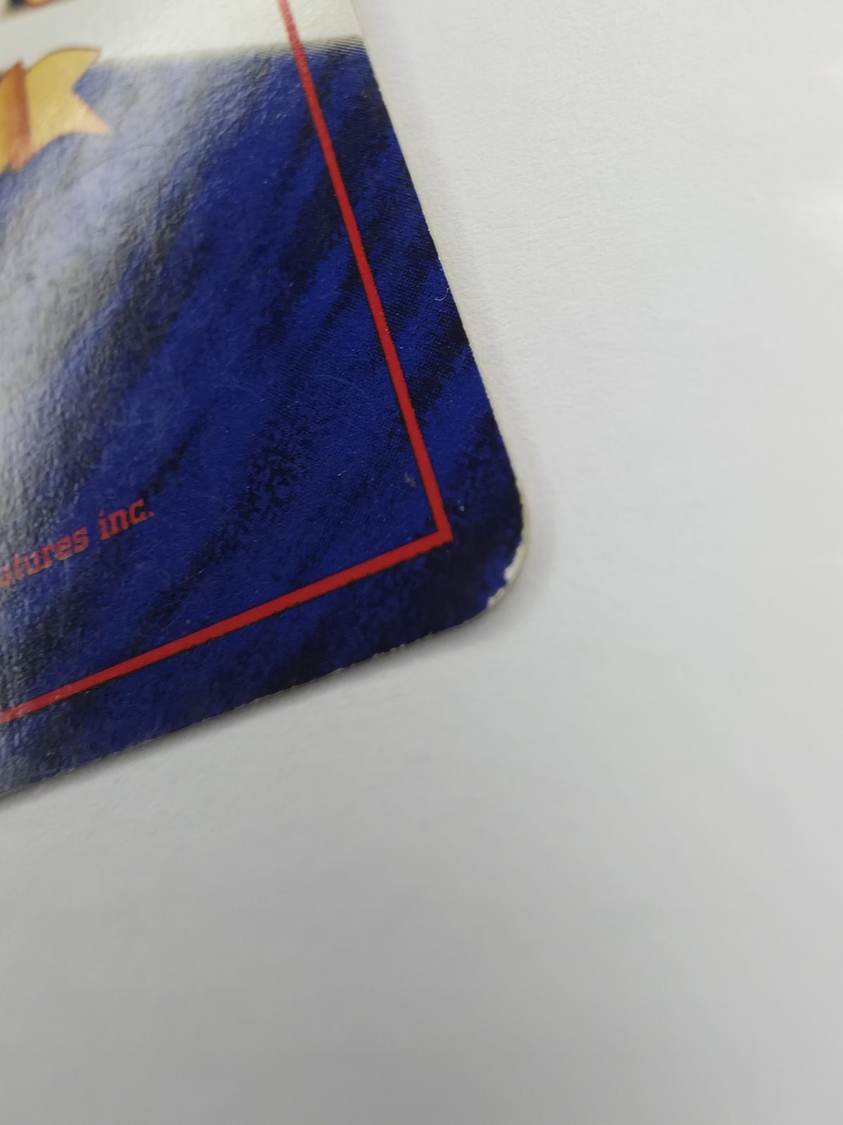 Giovanni's Persian back corner whitening close-up