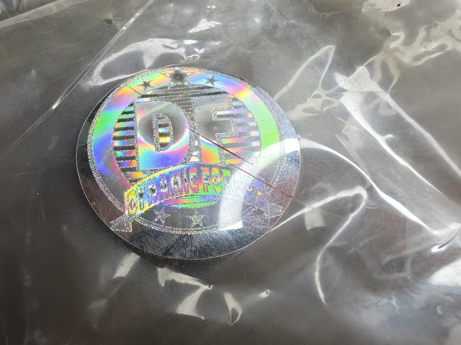 Lady Death Dynamic Forces hologram sticker