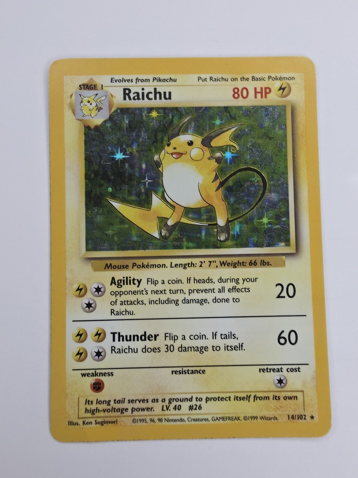 Raichu front