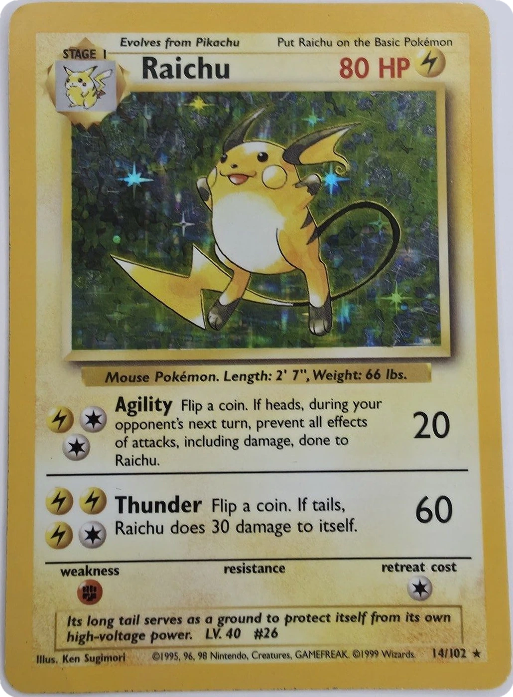 Raichu front
