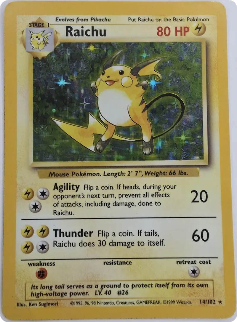 Raichu front