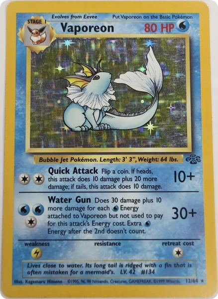 Vaporeon front
